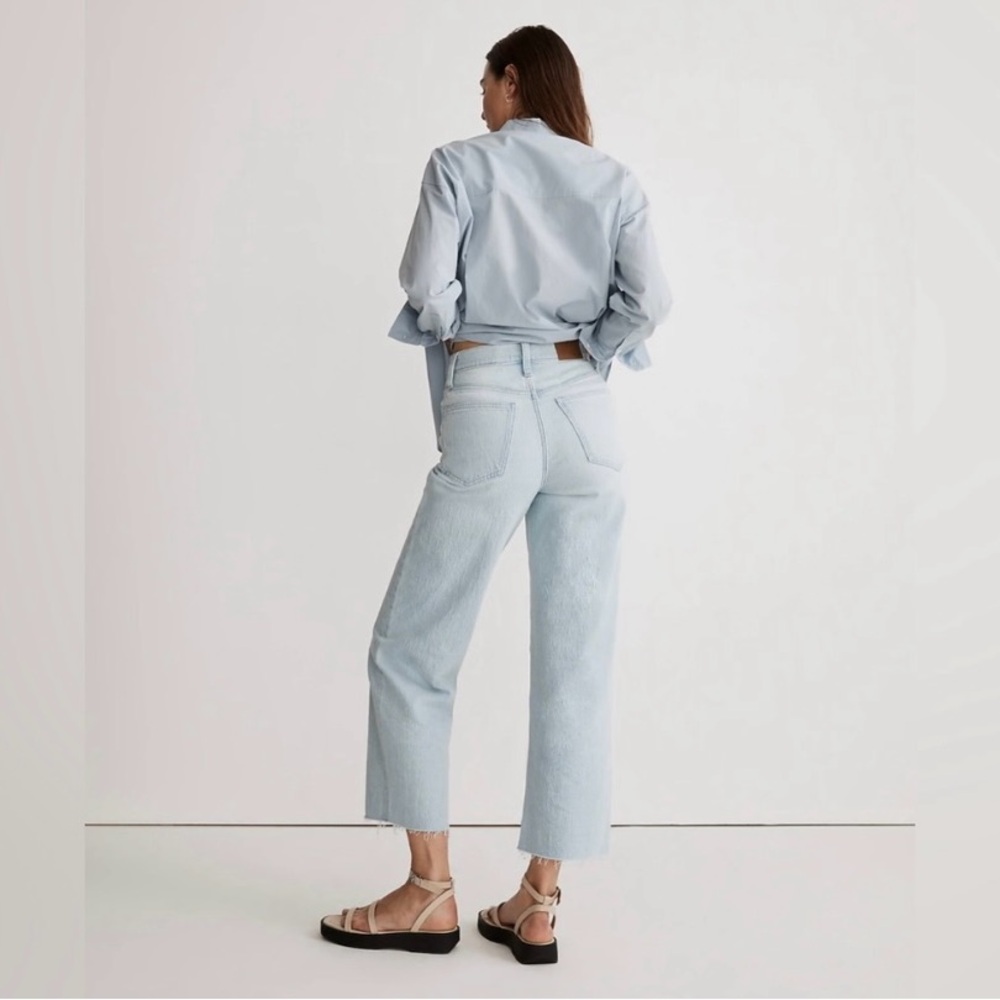 MADEWELL Perfect Vintage Wide-Leg Crop Jean 🌴 - Picture 2 of 10